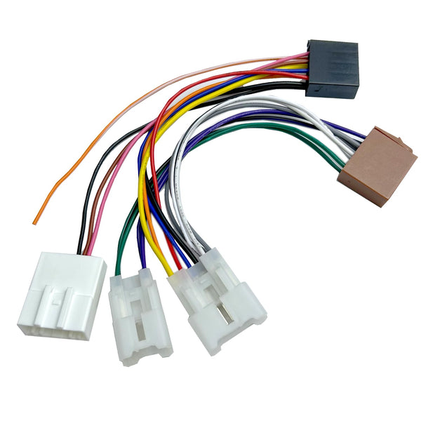 Aftermarket Radio Wiring Harness Compatible with Toyota 1998-2006, Universal ISO Car Stereo