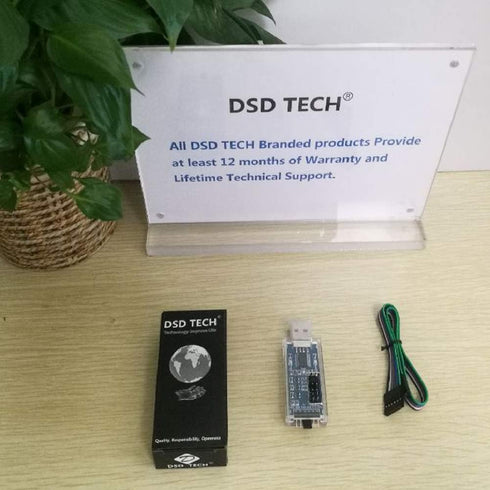 DSD TECH SH-U09C5 USB to TTL UART Converter Cable with FTDI Chip, Support 5V 3.3V 2.5V 1.8V TTL