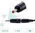 hiBCTR 6 Packs 5V 9V/12V, 5.5x2.1mm/3.5x1.35mm, 18W USB Boost Converter Cable, DC to USB Power Adapter, Voltage Boost