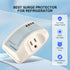 Refrigerator Surge Protector, CNAODUN Home Appliance Single Outlet Power Surge Protector Voltage Brownout Outlet Suitable for PC/TV/Refrigerator 120V 15A(1 Pack)