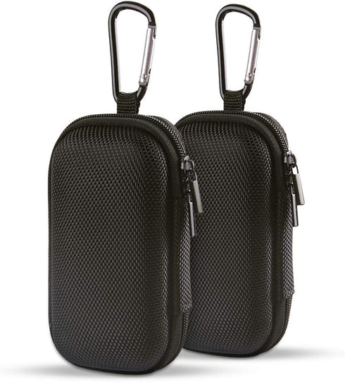 HOOTEK Durable MP3 Player Case, USB Flash Drive Case Bag, 2 Pack EVA Shockproof Hard Carrying Travel Case for