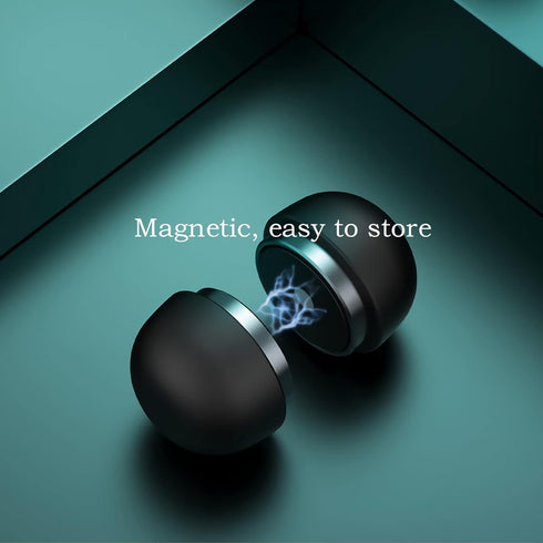 Laptop Cooling Pad, Portable Magnetic Laptop Cooling Stand, Small Invisible Cooler Ball (Dark Grey)