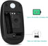 VssoPlor 2.4G Wireless Mouse, Slim Portable Computer Laptop Mouse with Nano Receiver Quiet Silent Optical Mice