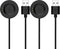 E ECSEM 2Pack Charger for iTECH Fusion 2, 3.3ft Replacement USB Charging Cable for SmartWatch Charger Dock Adapter.