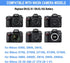 TKDY EH-5 Power Supply EN-EL15 EP-5B Dummy Battery for Nikon Coolpix Z5 Z6 Z7 D750 D500 D600 Cameras