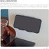 iplusmile 2pcs Wall Mobile Phone Holder Wall Mount Charging Station Shelves for Bedroom Wall Tv Remote Organizer Phone