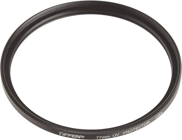 Tiffen 77UVP 77mm UV Protection Filter, Black