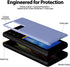 GOOSPERY Card Holder Wallet Case for Galaxy S21 Ultra, Magnetic Door Closure Protective Dual Layer Bumper