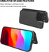 iPhone 15 Wallet Case with Card Holder, PU Leather Kickstand Cover, Double Magnetic Clasp, Shockproof 6.1 Inch
