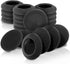 10 Pairs Replacement Foam Ear Pud Earpads, 60mm/2.4" for Logitech H600, H330, H340, Sony MDR-G45LP, Jensen JHH110, Black