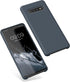 kwmobile Case for Samsung Galaxy S10, TPU Silicone Phone Cover with Soft Finish, Dark Slate Color