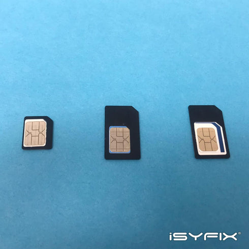 iSYFIX 4 1 Sim Card Adapter Nano Micro - Standard in Converter Kit with Steel Tray Eject Pin