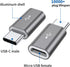 QianLink Micro USB to USB C Adapter,8-Pack Aluminum USB Type C Adapter Convert Connector Compatible with Samsung Galaxy S10 S9 S8 Plus Note 9 8, LG V40 V35 V30 V20 G7 G6,Pixel 2 XL,Moto Z2 Z3(Gray) by QianLink