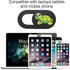 3 Pack Laptop Web Camera Cover, Ultra Thin Webcam Slide Turtle Printed for Laptop, Desktop, PC, and Smartphone