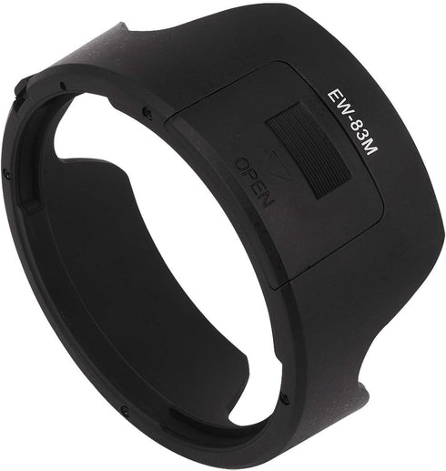 24-105mm f3.5-5.6 EW-83M Haoge Bayonet Lens Hood for Canon EF is STM Lens Replaces Canon
