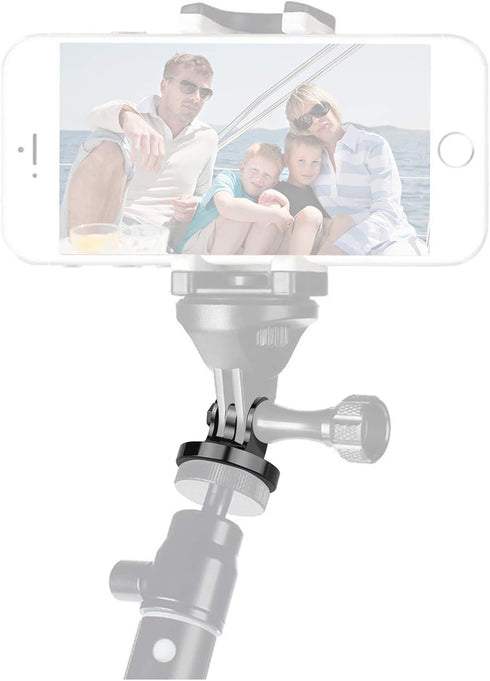 ChromLives 1/4 Tripod Mount Adapter (2 Pack) Compatible for GoPro Hero 11, 10, 9, 8, 7, 6, 5, 4, 3+, 3, 2, 1