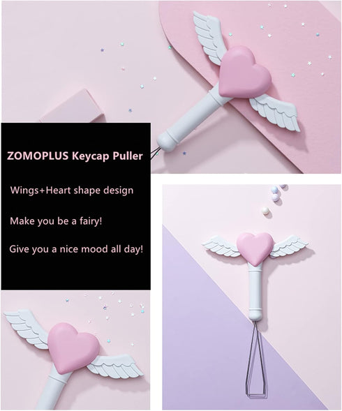 Keycap Puller, Fairy Wand Custom Mechanical Keyboard Keycap Removal Tool for Cherry MX, Gateron, Outemu, Kailh Switches