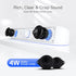 Redragon GS560 RGB Desktop Soundbar, 2.0 Channel Computer Speaker with Dynamic Lighting Bar, USB Powered, White