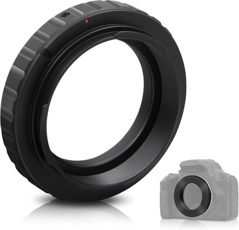 A ALSTAR Alstar Telescope Camera Adapter T2 T Ring Adapter Metal Compatible for All