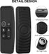 AhaStyle Protective Case for Apple TV Siri Remote, Anti Slip Silicone Cover with AirTag Holder, Compatible with 2016
