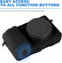 Easy Hood Case for Sony Alpha A6000 ILCE-6000 Digital Camera, Anti-Scratch Soft Silicone Protective Cover