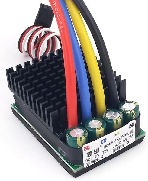 3S-7S 10V-32V 50A 480A 5V 2A 550 775 795 Brushed ESC Speed Controller BEC for DC Brush Motor RC Boat RC Car Tank