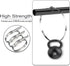 25 PCS Heavy Duty Zip Ties, 10 Inch Outdoor Cable Ties, 304 Stainless Steel for Home Improvement, Machinery, Vehicles