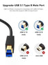 3.1 3FT, 10Gbps 3 Black,1M CableCreation USB C to USB B Cable USB Type B to USB C Cable for Thunderbolt Host MacBook