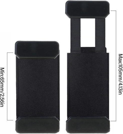 XISAOK Cellphone Tripod Mount Adapter Used for Monopod Selfie Stick Travel Flexible Phone Holder Clip Connectors Head
