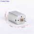 LWORJFAW 2pcs 130SH 1.5-6V 6000RPM Motor DC High Torque High Torque Strong Magnetic Mini Hobby Motor, DIY Model Boat