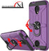 Jeylly Coolpad Legacy SR Case, Heavy Duty Shockproof Dual Layer Hard PC Soft TPU, Magnetic Ring Car Mount Cover