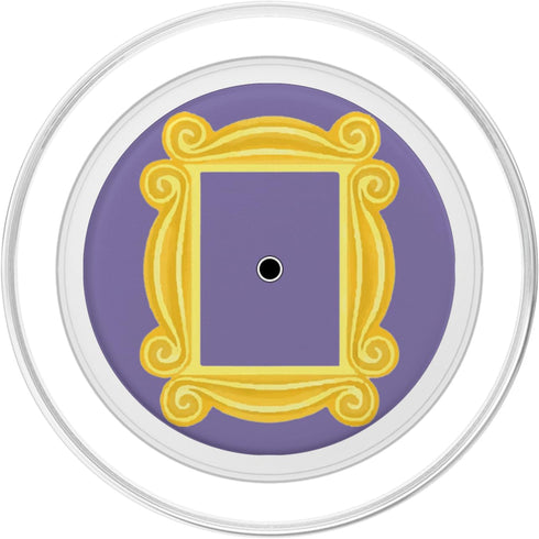 PopSockets PopGrip for MagSafe - Purple Door Yellow Frame Peephole Vintage Fun Gift