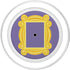PopSockets PopGrip for MagSafe - Purple Door Yellow Frame Peephole Vintage Fun Gift