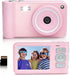 GCORDER Digital Camera,Pink Digital Camera for Kids Teens 3-18, 50MP FHD 1080P Compact