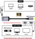 xiwai USB-C Type C Female to Mini Displayport DP 1.4 Sink Cable, 8K@60hz, 4K@120hz for Tablet Laptop
