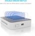 MSTJRY Charging Station for Multiple Devices - 5 Port Multi USB-A Charger Station with Power Switch for iPhone, iPad