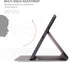 for iPad 9th Generation Case - Multi-Angle View Adjustable Stand, Auto Wake/Sleep, Flowers, 10.2 Inch