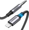 UGREEN 3.3FT Aux Cord for iPhone: MFi Certified Lightning to 3.5mm Audio Jack, compatible with iPhone 14 Pro