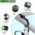 UHANBUT 360 Rotatable Car Sun Visor Phone Holder, Portable Retractable Automotive Cell Phone Mount, Universal Vehicle