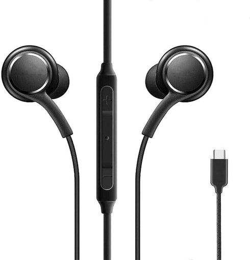 Earbuds Stereo Headphones for Samsung Galaxy Note 10, Note 10+, Galaxy S10, S9 Plus, DJ Tuned with Microphone and