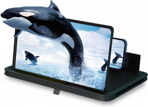 Generic 2026 New Screen Magnifier for Cell Phone,3D HD Big Screen Phone Magnifier,Foldable