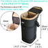 LB3 100-400mm 100-500 70-200 180mm 600 70-300mm 90mm 70-200mm Nicama Deluxe Water-Resistant Camera Lens Pouch Case