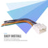 1998-2009 RDBS Car Radio Wire Harness to Install an Aftermarket Stereo Receiver Fit for Ford Vehicles