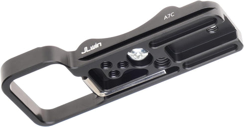 Quick Release Baseplate QR Plate Mount for Sony Alpha A7C ILCE-7C Mirrorless Camera, Compatible with Arca-Swiss Standard Tripod Ballhead