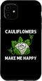 Best Cauliflower Gifts Keto Vegetables Accessories iPhone 11 Cool Cauliflower For Men Women Vegan Vegetarian Keto Veggie Case