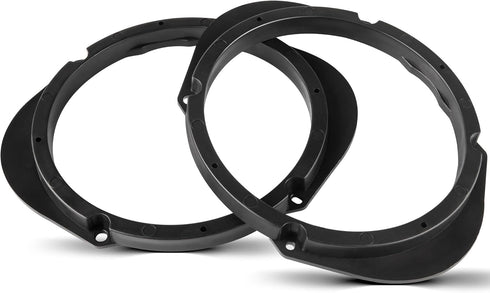 5"x7" / 6 x8 to 6.5 Door Speaker Spacer Bracket Adapter, 2PC for Select 1992-2014 Ford/Lincoln/Mercury, 6.5 inch