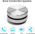 Bluetooth Mini Speaker Bone Conduction, Portable Wireless Speaker with Stereo Bass Sound for Home, Outdoor, Travel