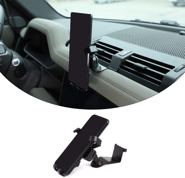 PIUGILH Phone Cradle for Land Rover Defender 90 110 130 (2020-2023) Aluminum Alloy Dashboard Mobile Phone Holder