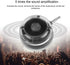 Cuifati Mini 3.5mm Plug Speaker, Soft HiFi Stereo Portable Plug in Speaker with 3.5mm Aux Audio Input for Cellphone,