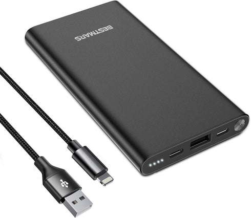 Power Bank Fast Charging PD 3.0 18W Quick Charge 10000mAh USB-C Portable Charger for iPhone 15 14 13 12 11
